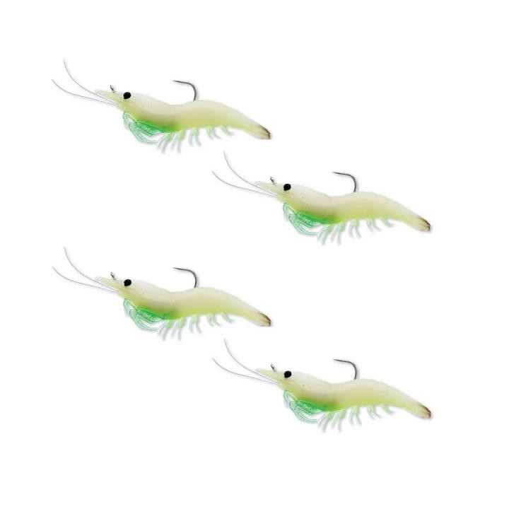 Live Target Shrimp 75mm Cor:Glow Shrimp