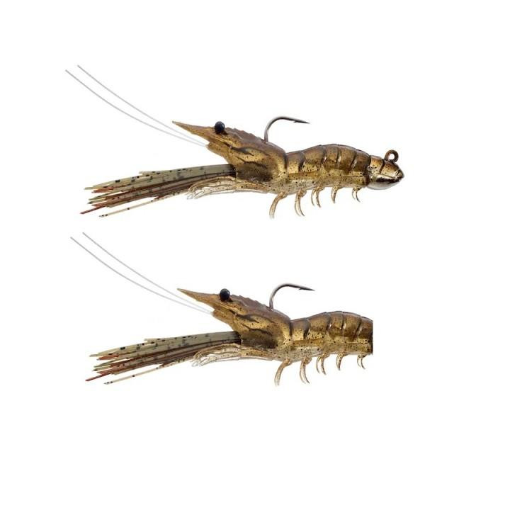 Live Target Shrimp 70mm 7gr Cor:Sand Shrimp