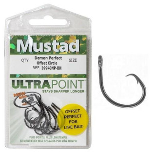 Mustad Demon Tuna Circle 39940 NP.BN 2/0