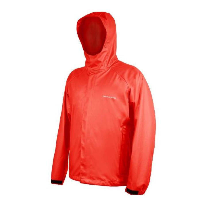 Grundens Neptune Hooded Jacket 319 Orange XL