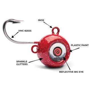 Zoka Color Red Sparkle 140g