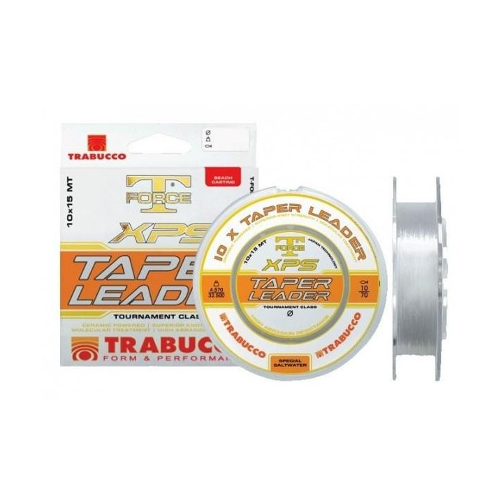 T-Force Taper Leader 0.20-0.50mm 10x15m