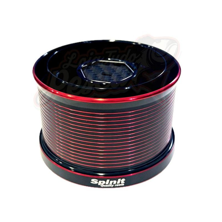 Bobine Spinit Alu 1.5 Lig Surf Black/Red Strip