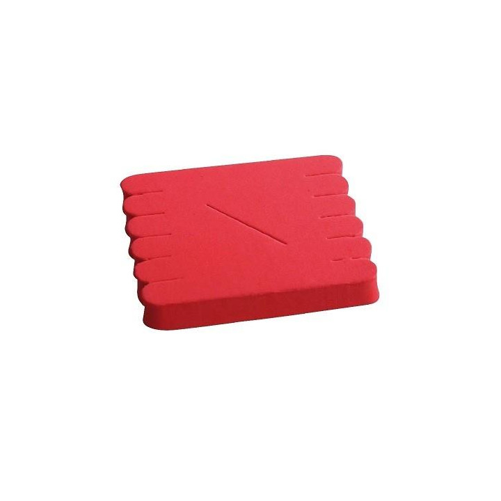 Placa Neopreno Ranhurada Mod.135