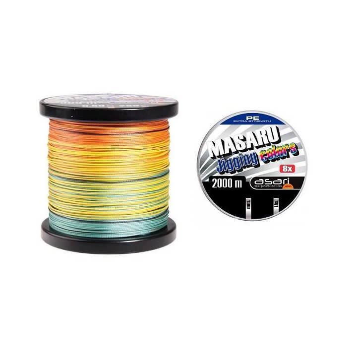 Asari Masaru Jigging Colors 0.30mm 2000m