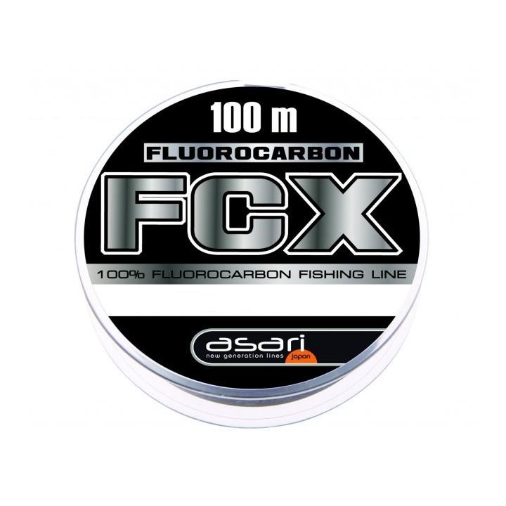 Asari FCX Fluorocarbon 0.22mm 100m