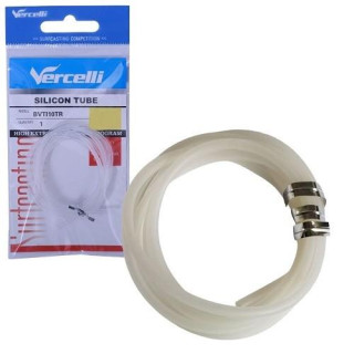 Tubo Vercelli Silicone Transparente 1.5mm