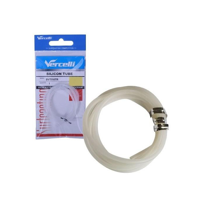 Tubo Vercelli Silicone Transparente 1.5mm