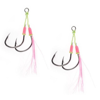 Asari Double Assist Bi-Lumo Nº1/0 2pcs