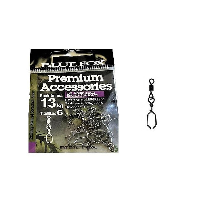 Bluefox Rolling Swivel Swedish Snap Nº7