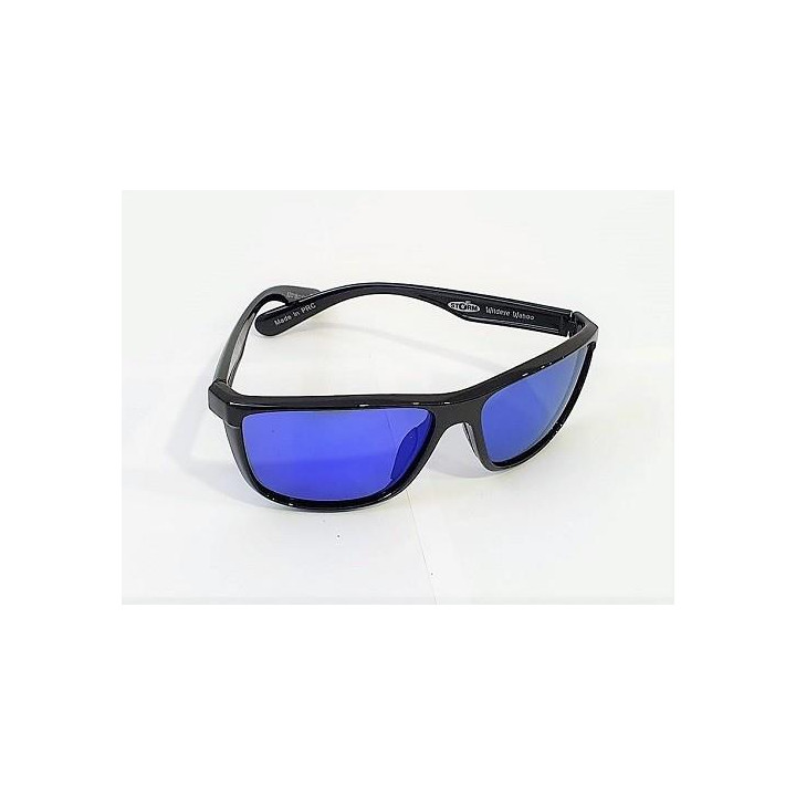 Oculos Storm Wildeye Wahoo Black Shine Blue Red