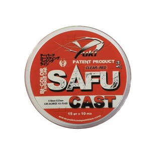 Yuki Safu 0.18-0.57mm 15mtx10 Red