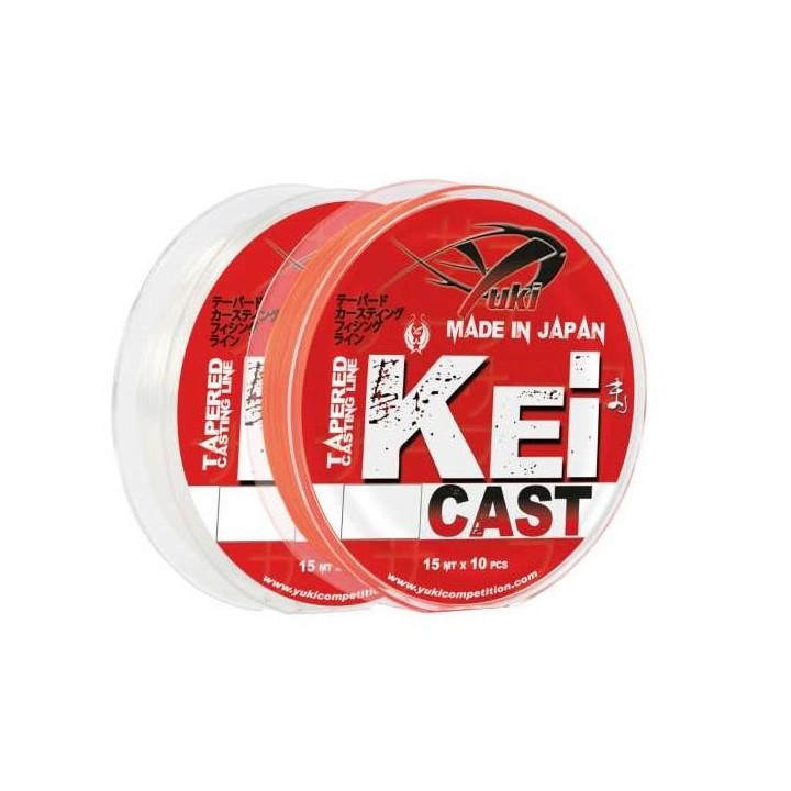 Yuki Kei Cast Clear 0.20-0.57mm 15mx10