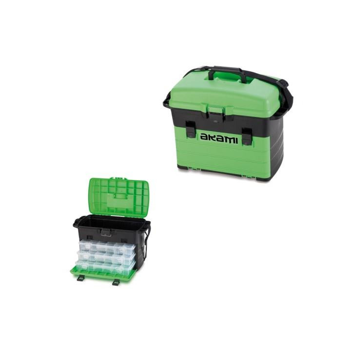 Caixa Akami P/ Acessórios C/ 3 Caixas