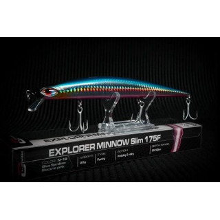Cinnetic Explorer Minnow Slim 175F Cor:19-Blue Sardine-Electric Pink