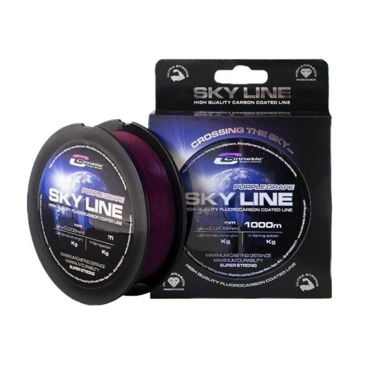 Cinnetic Skyline 0.22mm 1000m Purple Grape