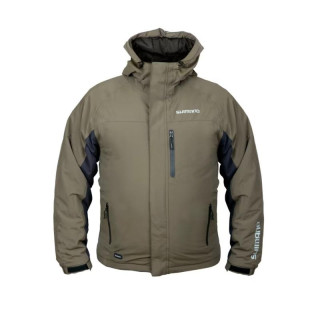 Shimano Rain Jacket Padded Tam. XXL Green