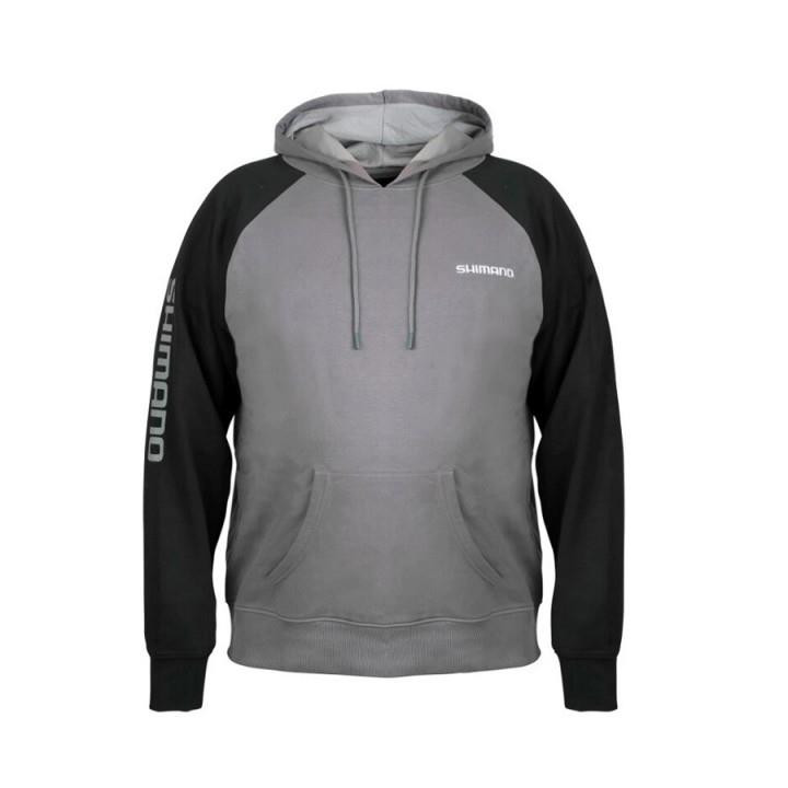 Shimano Pull Over Hoodie Cor:Grey Tam. XL