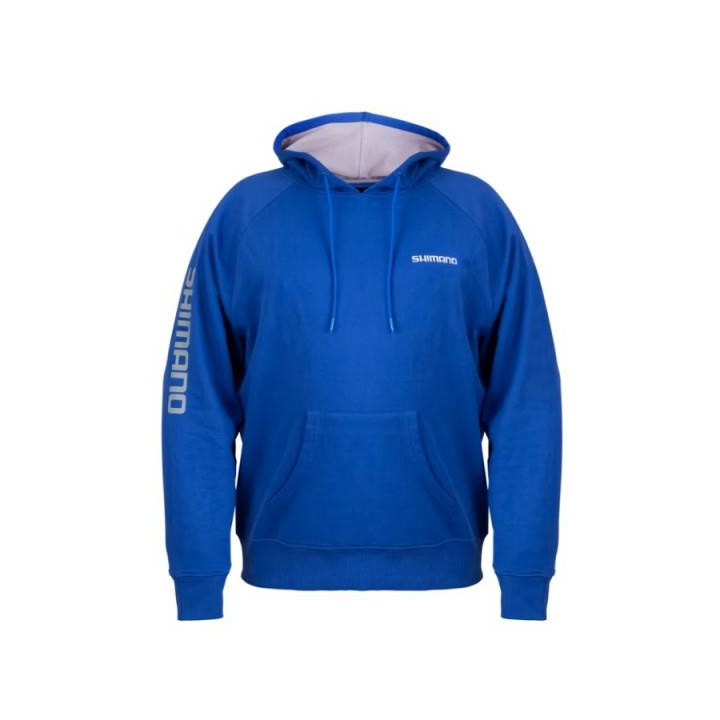 Shimano Pull Over Hoodie Cor:Blue Tam. L