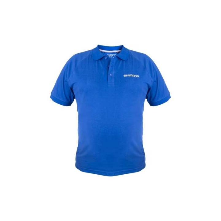 Polo Shimano Short Sleeve Cor:Blue Tam. XL