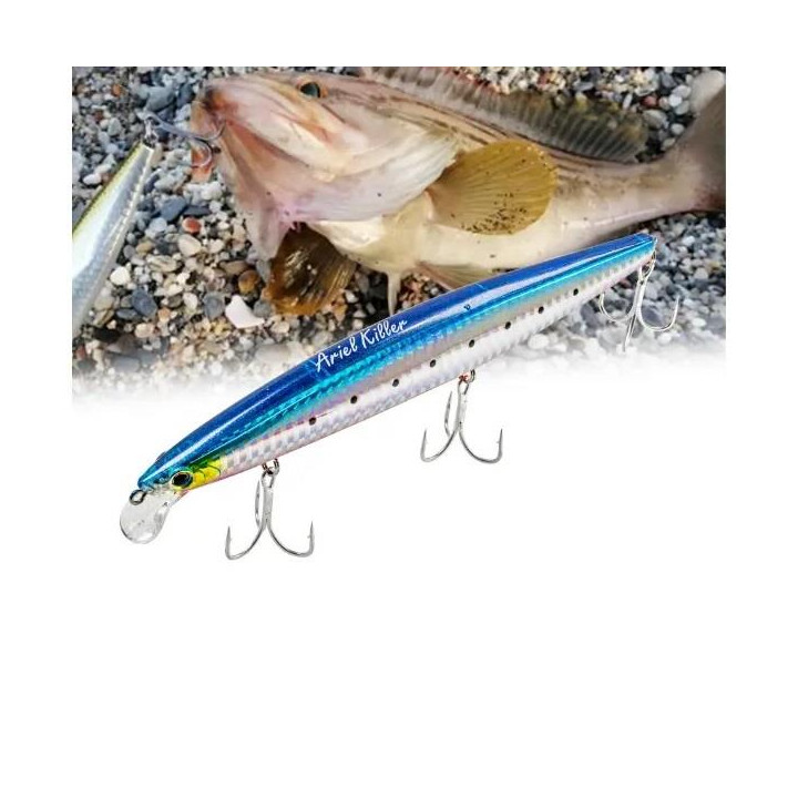 HuntHouse Ariel Killer 140S Blue Red Belly