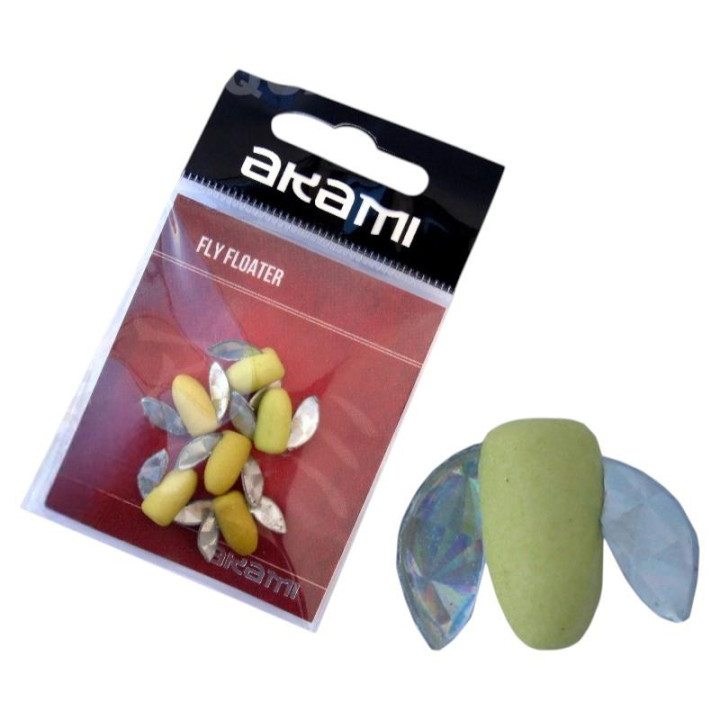 Akami Fly Floater 7x13mm 6pcs