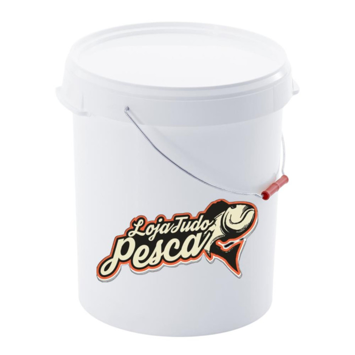 Balde Redondo Loja Tudo Pesca 22L
