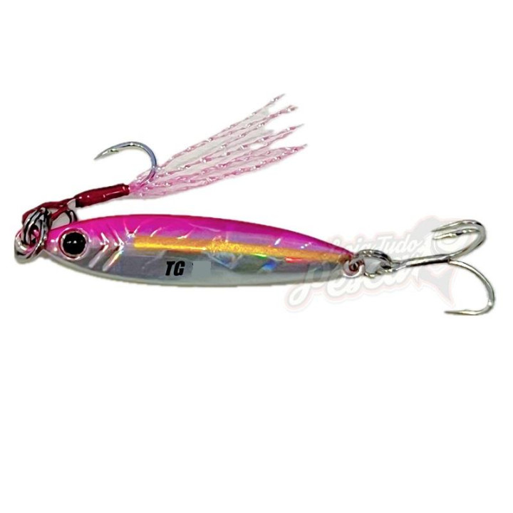 Major Craft JigPara Tungsten 10gr Cor:002 (Pink)