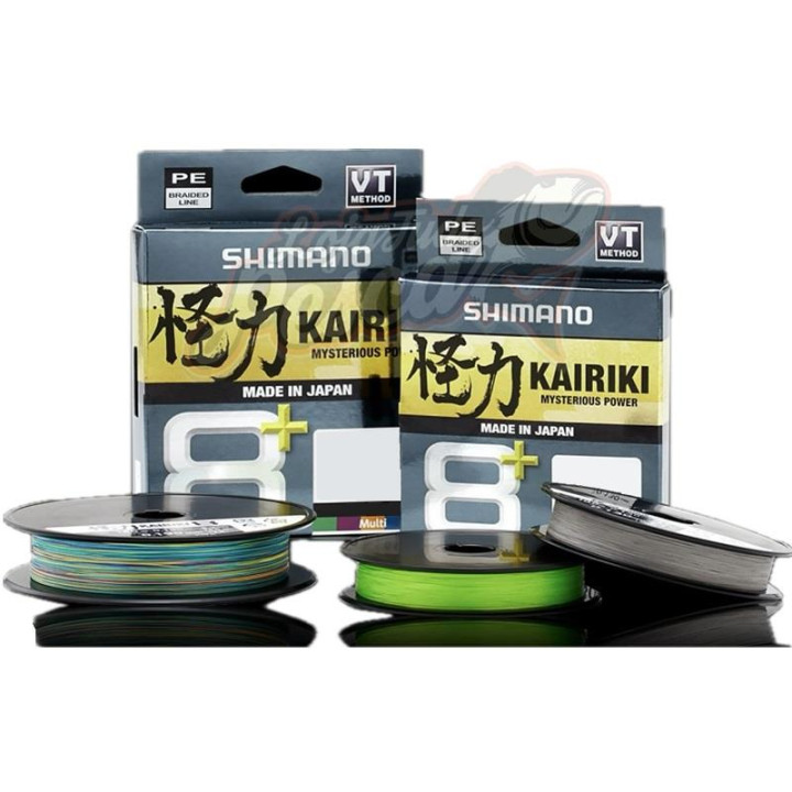 Shimano Kairiki 8+ 0.13mm 150m Mantis Green