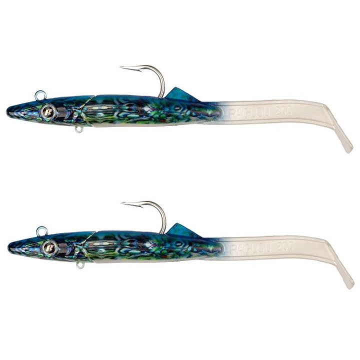 Ragot Raglou Hybrid Monster 14cm 45gr Cor:ABLB 2pcs