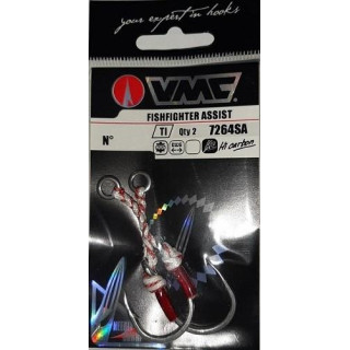VMC 7264 FishFingter Single Assist Hook Nº5/0