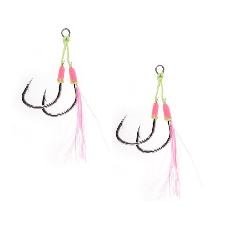 Asari Double Assist Bi-Lumo Nº1/0 2pcs