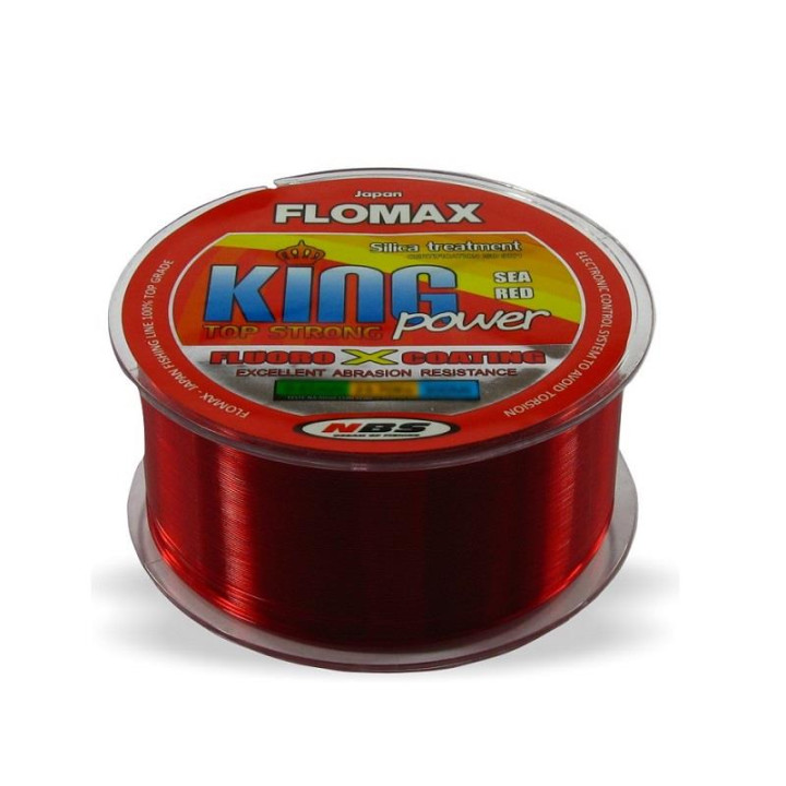 Flomax King Power Red Fluoro X Coating 0.45mm 300m