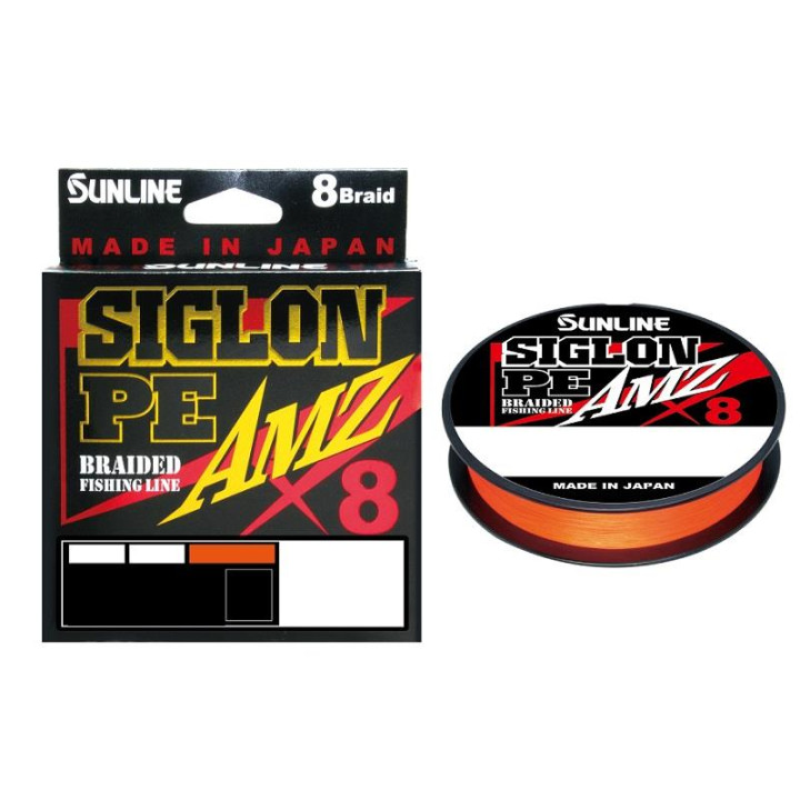 Sunline Siglon PE X8 AMZ PE2.5 0.27mm 300m Orange