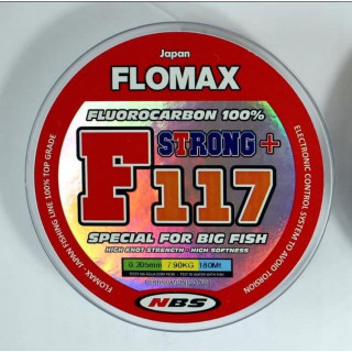 Flomax F-117 Fluorocarbon Strong+ 0.25mm 180m