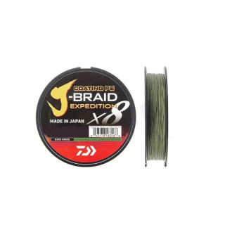 Daiwa J-Braid Expedition 0.18mm 300m Dark Green
