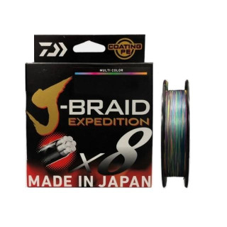 Daiwa J-Braid Expedition 0.18mm 300m Multicolor