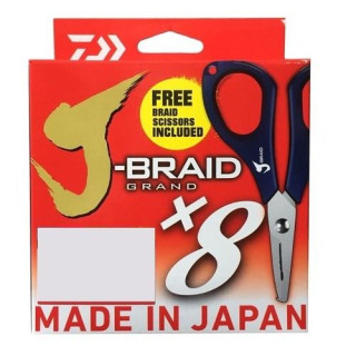 Daiwa J-Braid Grand 0.22mm 270m Dark Green + Tesoura