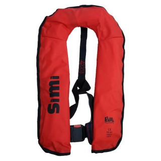Colete Salva-Vidas Insuflável SIMI Automático Vermelho 150NW