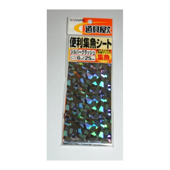 Sasame Holográfico Silver Crash