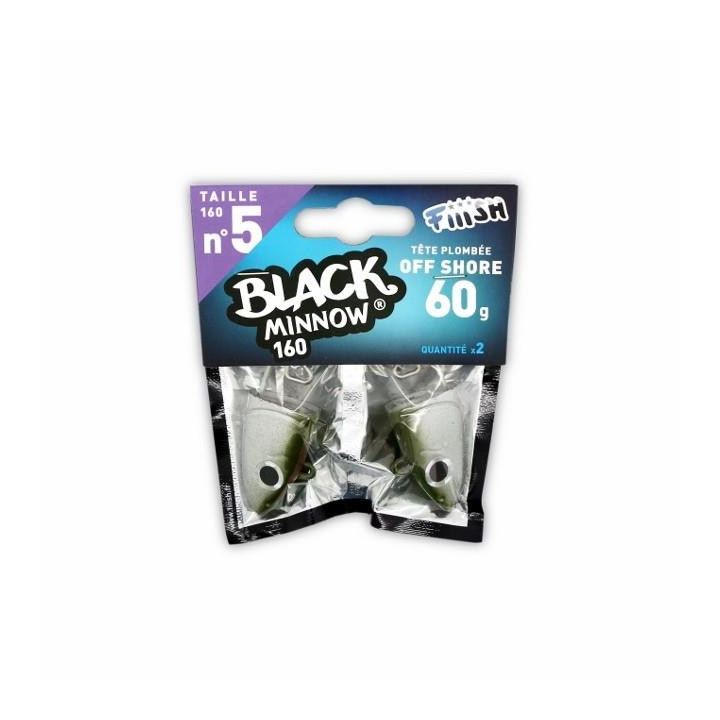 Cabeçote Fiiish Off Shore 60g Kaki/Silver