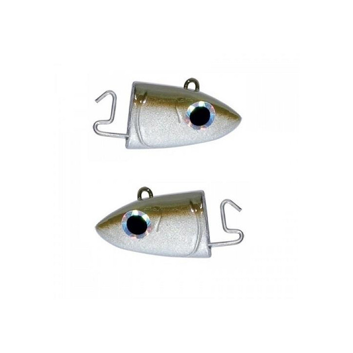 Cabeçote Fiiish Off Shore 25g Kaki/Silver