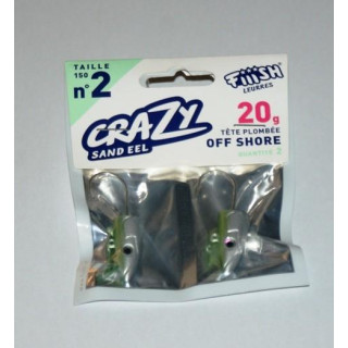 Cabeçote Fiiish Crazy SE Off Shore 20g Kaki
