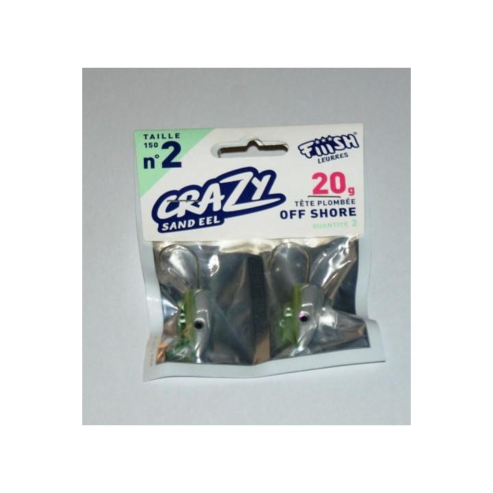 Cabeçote Fiiish Crazy SE Off Shore 20g Kaki