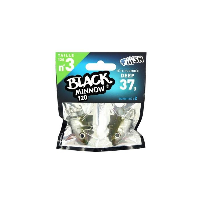 Cabeçote Fiiish Deep 37g Kaki/Silver