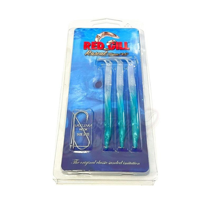 Red Gill 11.5cm Green Cor:00 3pcs