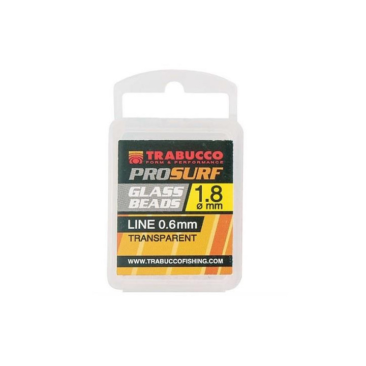 Trabucco  Glass Beads 1.8mm Transparente