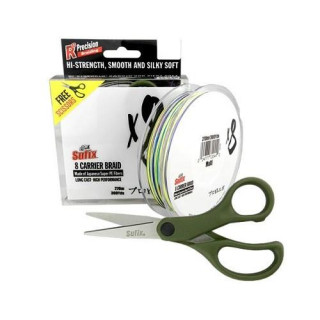 Sufix X8 0.165mm 270m Multicolor + Tesoura