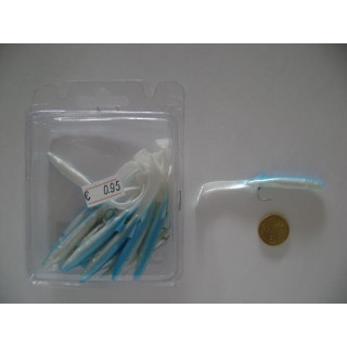 Raglou 8.5cm Azul e branco