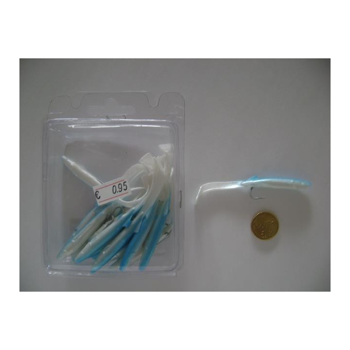 Raglou 8.5cm Azul e branco